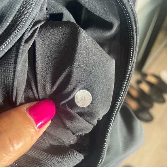 Lululemon Athletica Black varsity Jacket - Picture 6 of 7